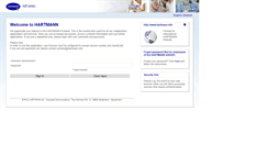Desktop Screenshot of login.hartmann.info