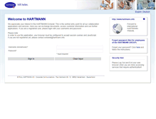 Tablet Screenshot of login.hartmann.info